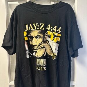Jay-Z 4:44 Tour Black T-Shirt